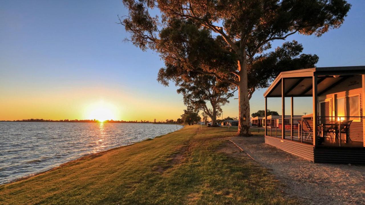 Lake Boga Caravan Park المظهر الخارجي الصورة